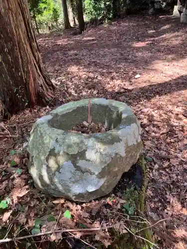 霧ヶ城龍神社の手水