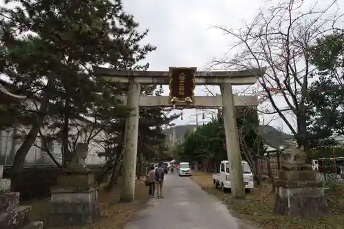 長光寺の鳥居