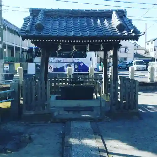天祖神社の手水舎