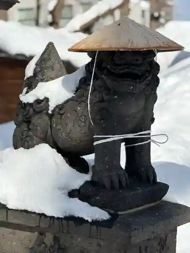 札幌諏訪神社の狛犬