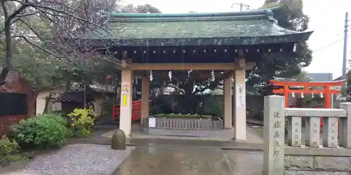 葛西神社の手水舎