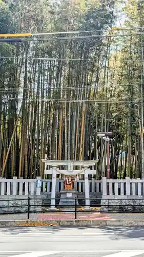 不知森神社の鳥居