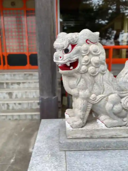 三宝荒神社の狛犬