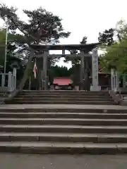 網走神社の鳥居