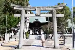 三津厳島神社の鳥居