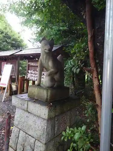 三軒地稲荷神社の狛犬