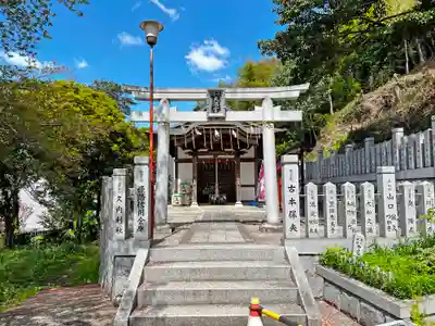 男山八幡宮の鳥居