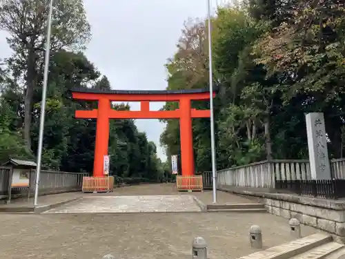 井草八幡宮の鳥居