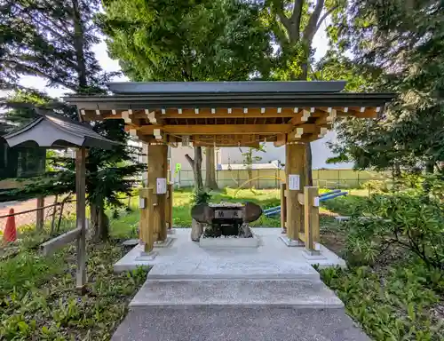 帯広三吉神社の手水舎