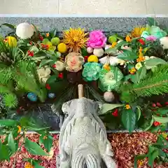 滑川神社 - 仕事と子どもの守り神の手水