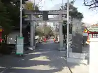 鈴鹿明神社の鳥居