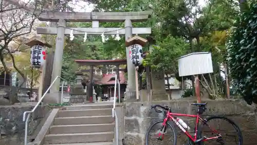 松が丘北野神社の鳥居