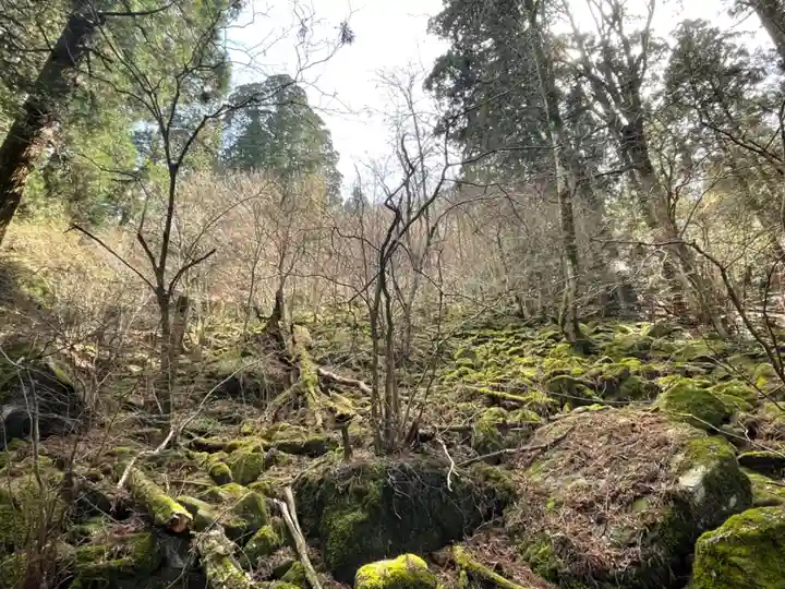 英彦山豊前坊高住神社の周辺