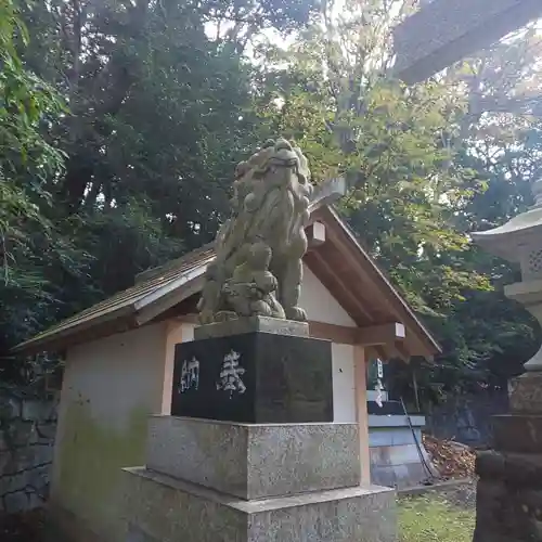 泉神社の狛犬