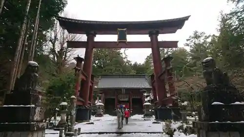 北口本宮冨士浅間神社の鳥居