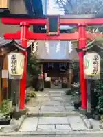 五十稲荷神社(栄寿稲荷神社)の鳥居