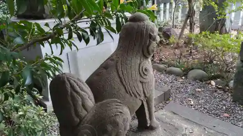 菊田神社の狛犬