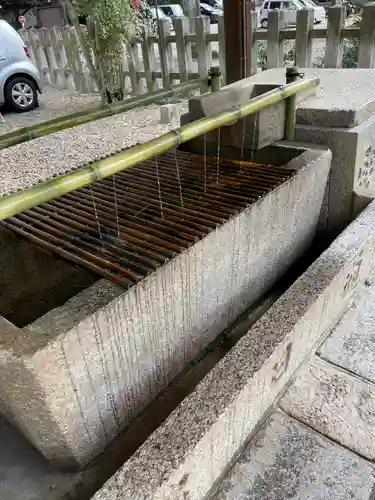 御香宮神社の手水舎