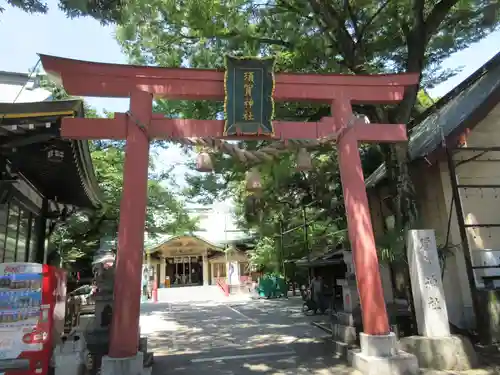 須賀神社の鳥居