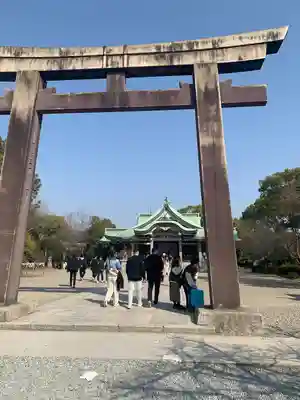 豊國神社の鳥居
