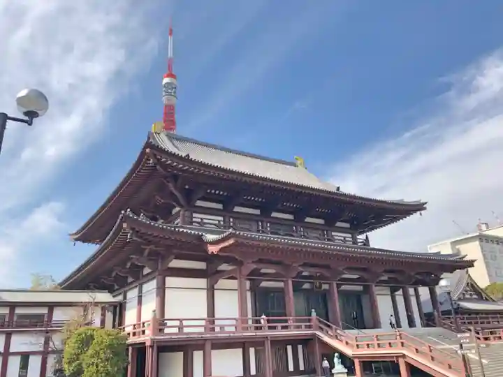 増上寺の本殿・本堂