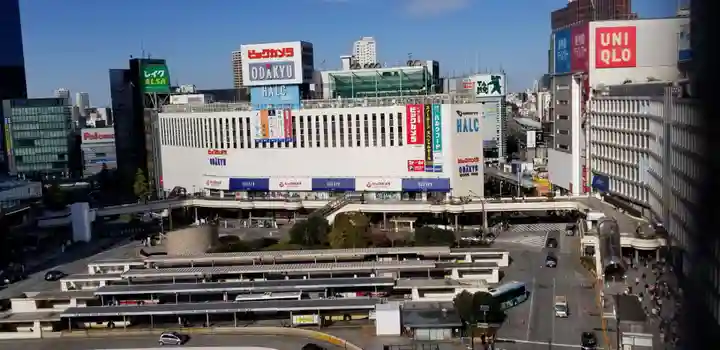 京王開運稲荷大明神の周辺