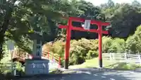 長嶺神社の鳥居