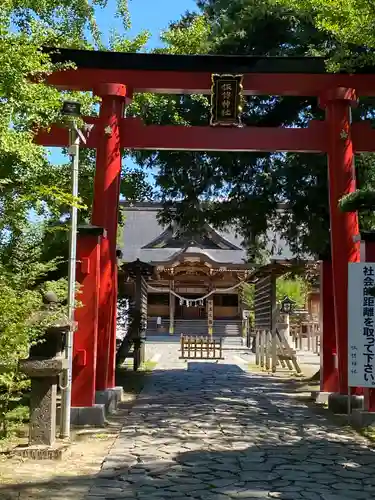 新発田諏訪神社の鳥居