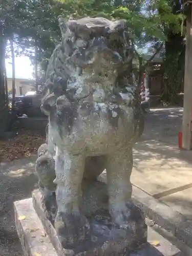 不乗森神社の狛犬