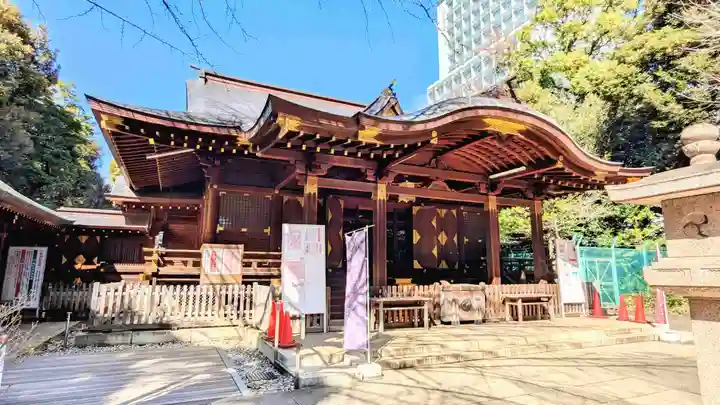 渋谷氷川神社の本殿・本堂