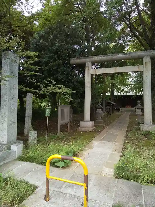 熊野神社の鳥居