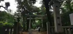 赤坂氷川神社の鳥居