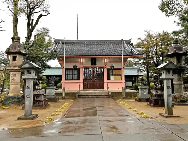大神神社(花池)の本殿・本堂