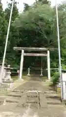 吉田八幡神社の鳥居