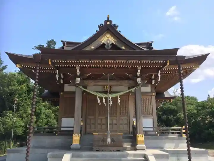 武州柿生琴平神社の本殿・本堂