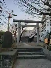 第六天神社の鳥居