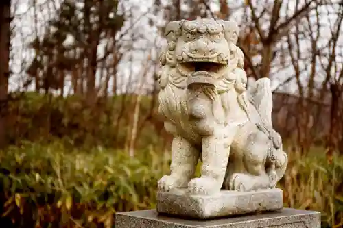 昆布神社の狛犬