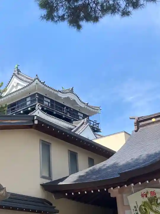 龍城神社の周辺