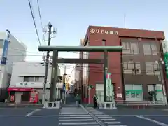 大山阿夫利神社の鳥居