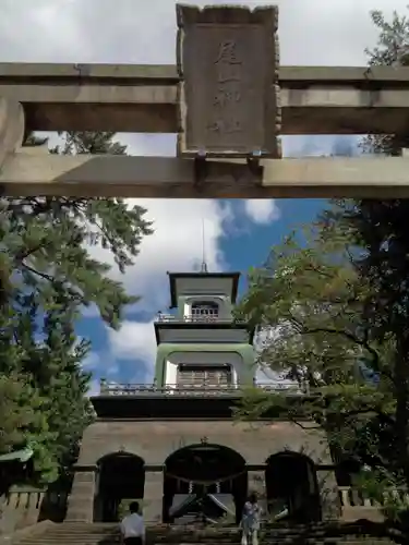 尾山神社の鳥居