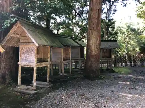 元伊勢内宮 皇大神社の末社