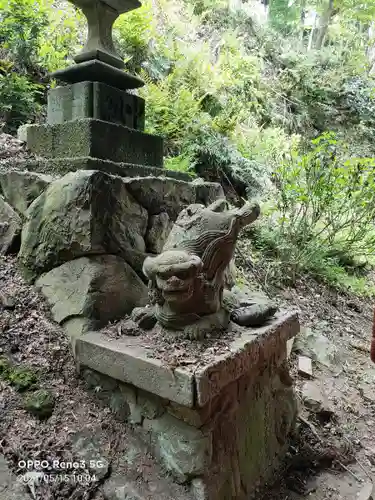 太平山神社の狛犬