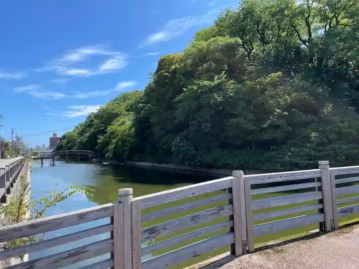 射水神社の景色