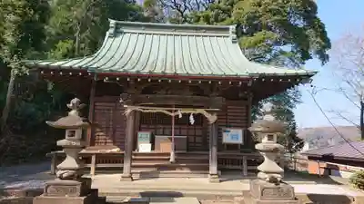 野津田神社の本殿・本堂