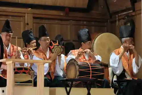 鹿島大神宮の神楽