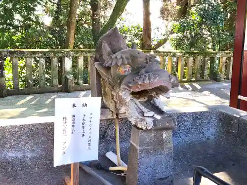 鹿児島神宮の手水舎