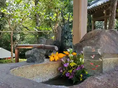 白山宮の手水舎