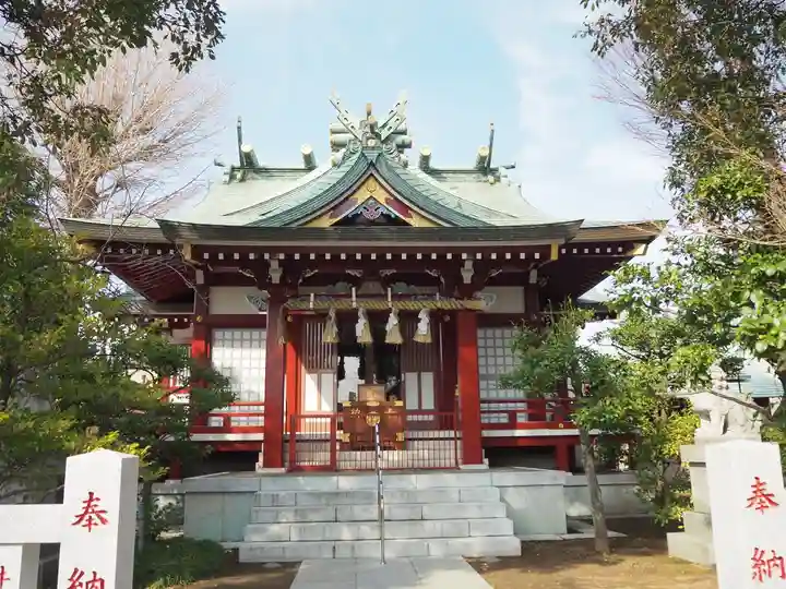 八劔神社の本殿・本堂
