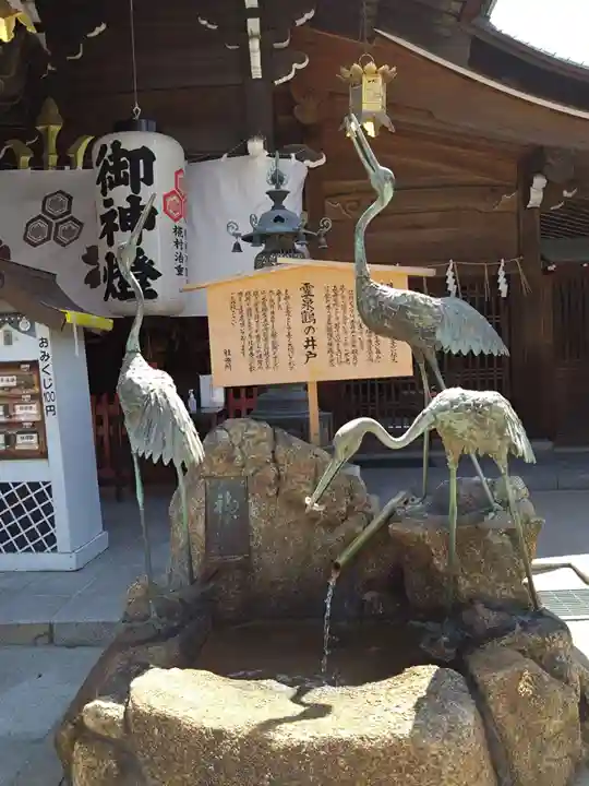 櫛田神社の手水舎