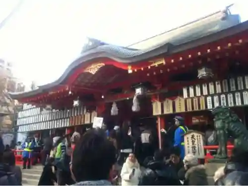 生田神社の本殿・本堂